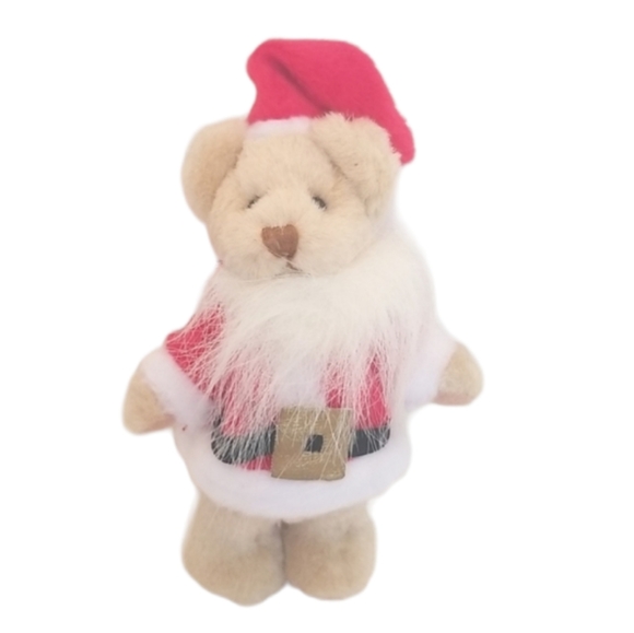 Vintage Cute WEE BEAR VILLAGE Bear Santa Ganz 1995 - Picture 1 of 10
